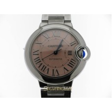 Cartier Ballon Blue 33mm automatico ref. WSBB0046 rosa nuovo